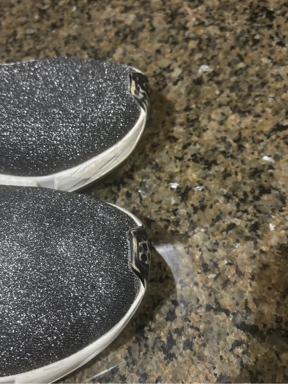 Balenciaga Women’s Black Glitter Sock Sneakers with White Sole - Picture 11 of 13